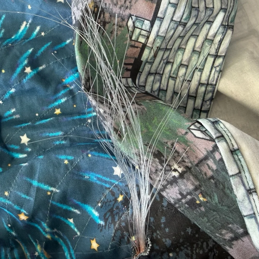 Unique Vintage Disney Fireworks Castle 1950s Full Skirt 2X Rare NWT - Picture 16 of 16